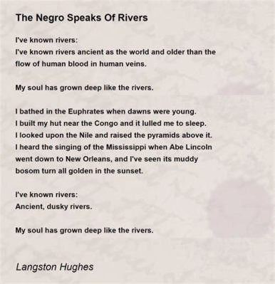  The Negro Speaks of Rivers – Eine symphonische Ode an die menschliche Erfahrung